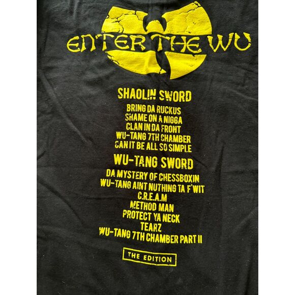 Enter the Wu Tang Track List Killer Bees T Shirt Hip Hop The Edition - Picture 3 of 10
